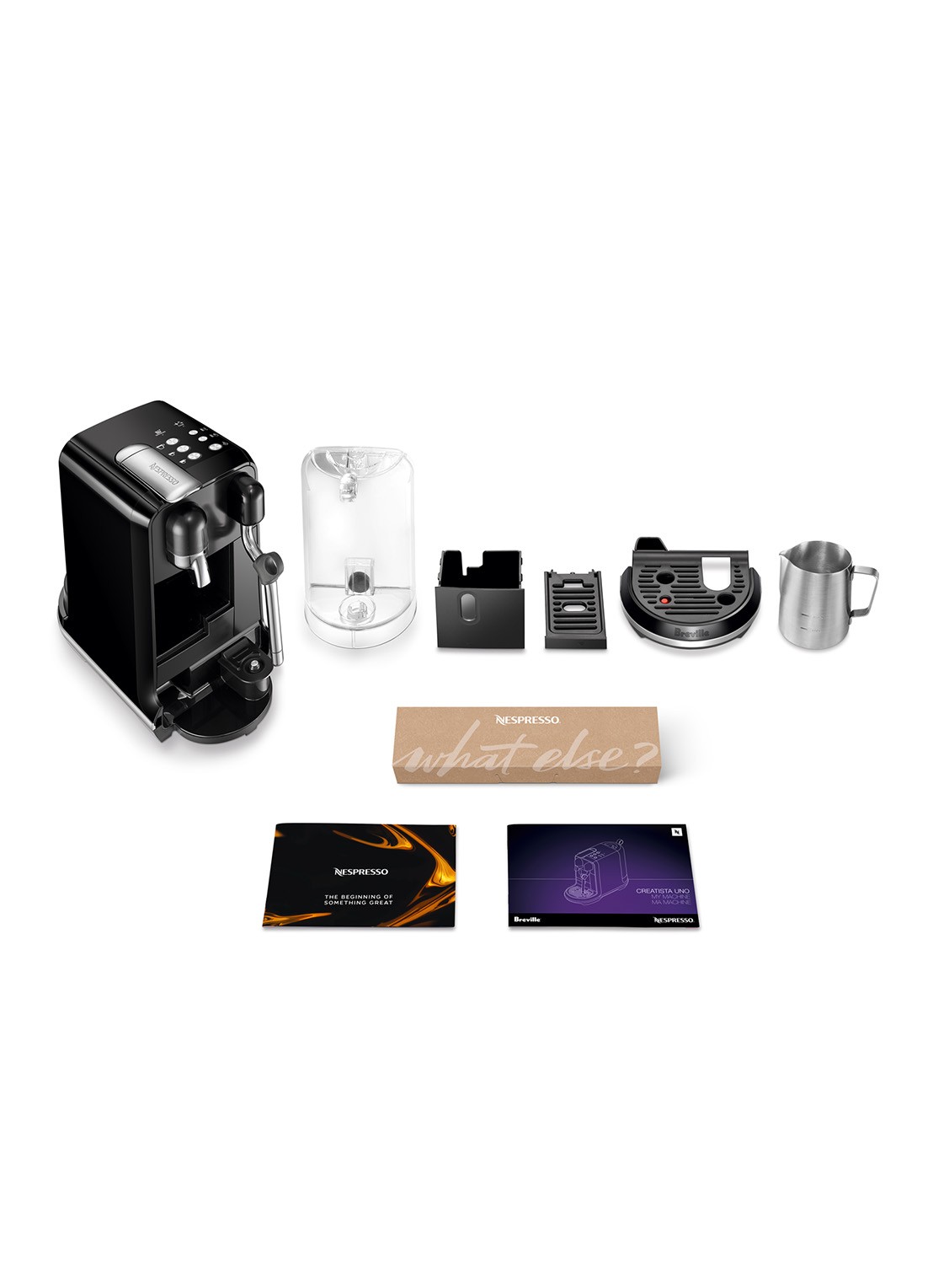 Sage Sage Creatista Uno Nespresso machine SNE500BKS4ENL1 - detail 6 diepzwart