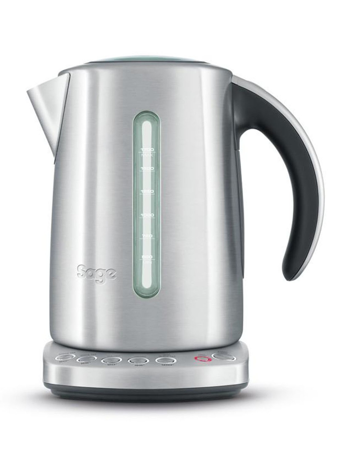 Sage Smart Kettle waterkoker 1,7 liter SKE825EU - voorkant zilver