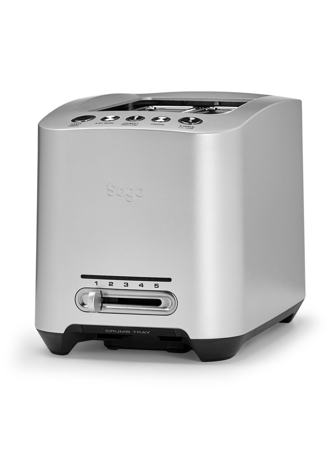 Sage Smart Toast broodrooster 2-slots BTA825 - voorkant 3 zilver