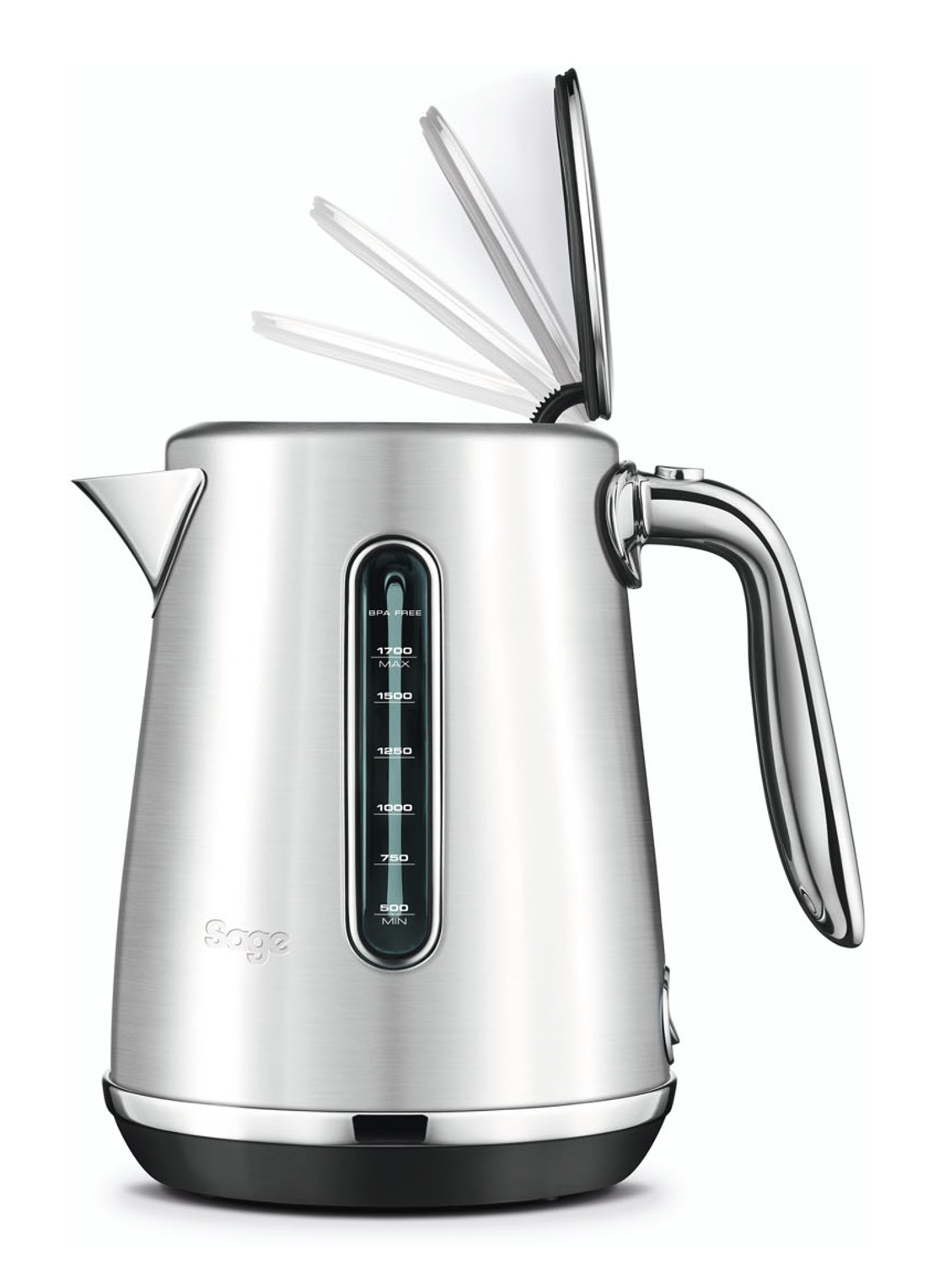 Sage Soft Top Luxe waterkoker 1,7 liter SKE735BSS - detail 3 zilver