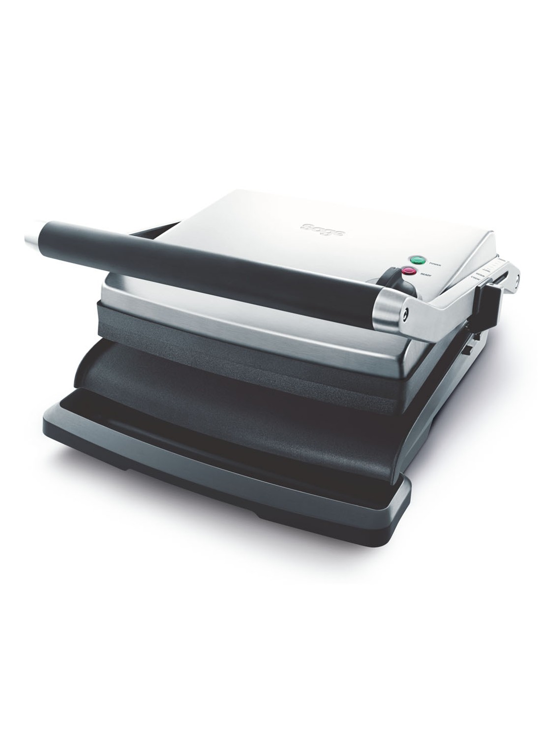 Sage The Adjusta Grill & Press grill 31 x 38,1 cm SGR250BSS4EEU1 - voorkant zilver