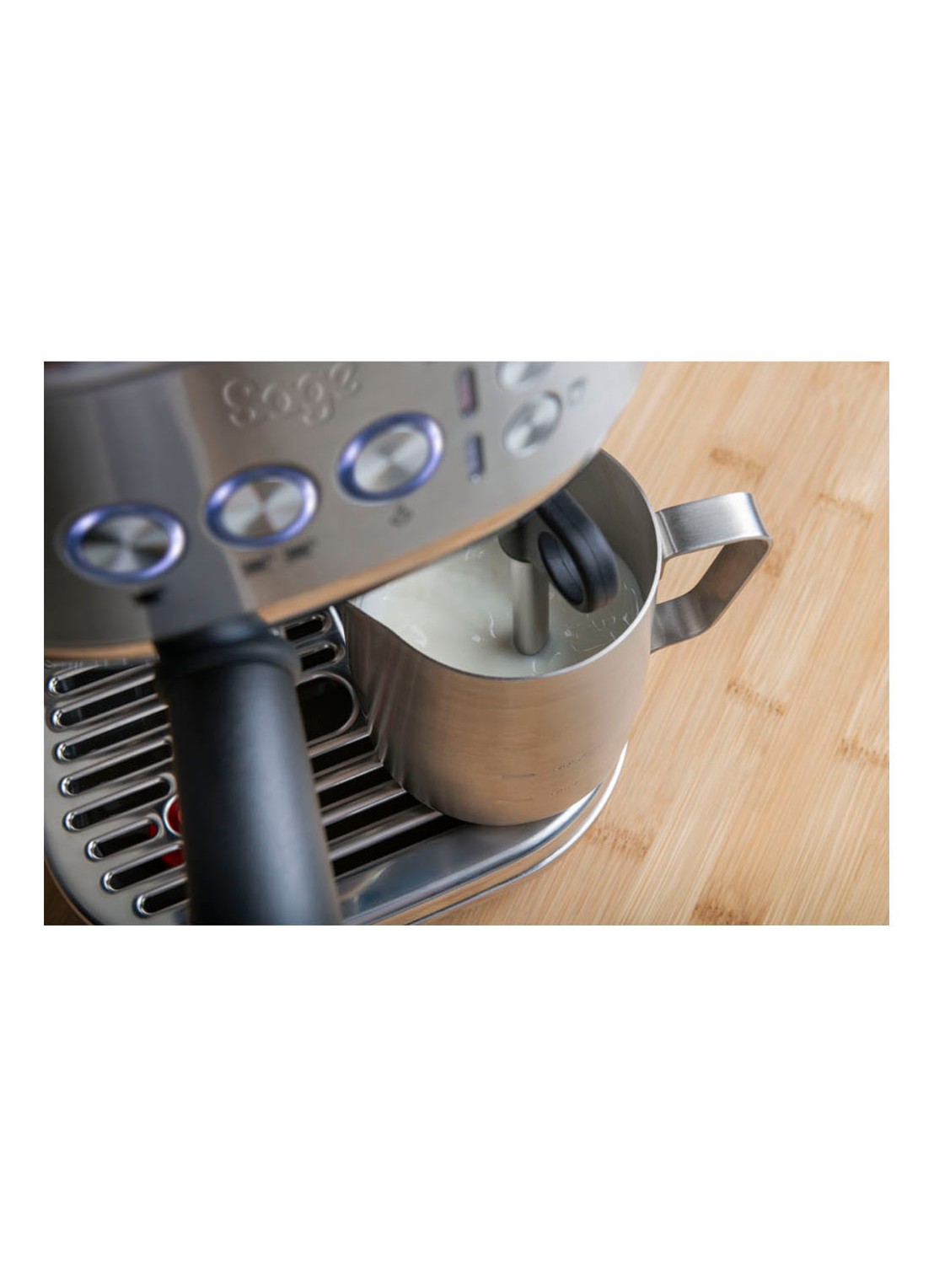 Sage The Bambino Plus espressomachine SES500BSS4 - detail 4 roestvrijstaal