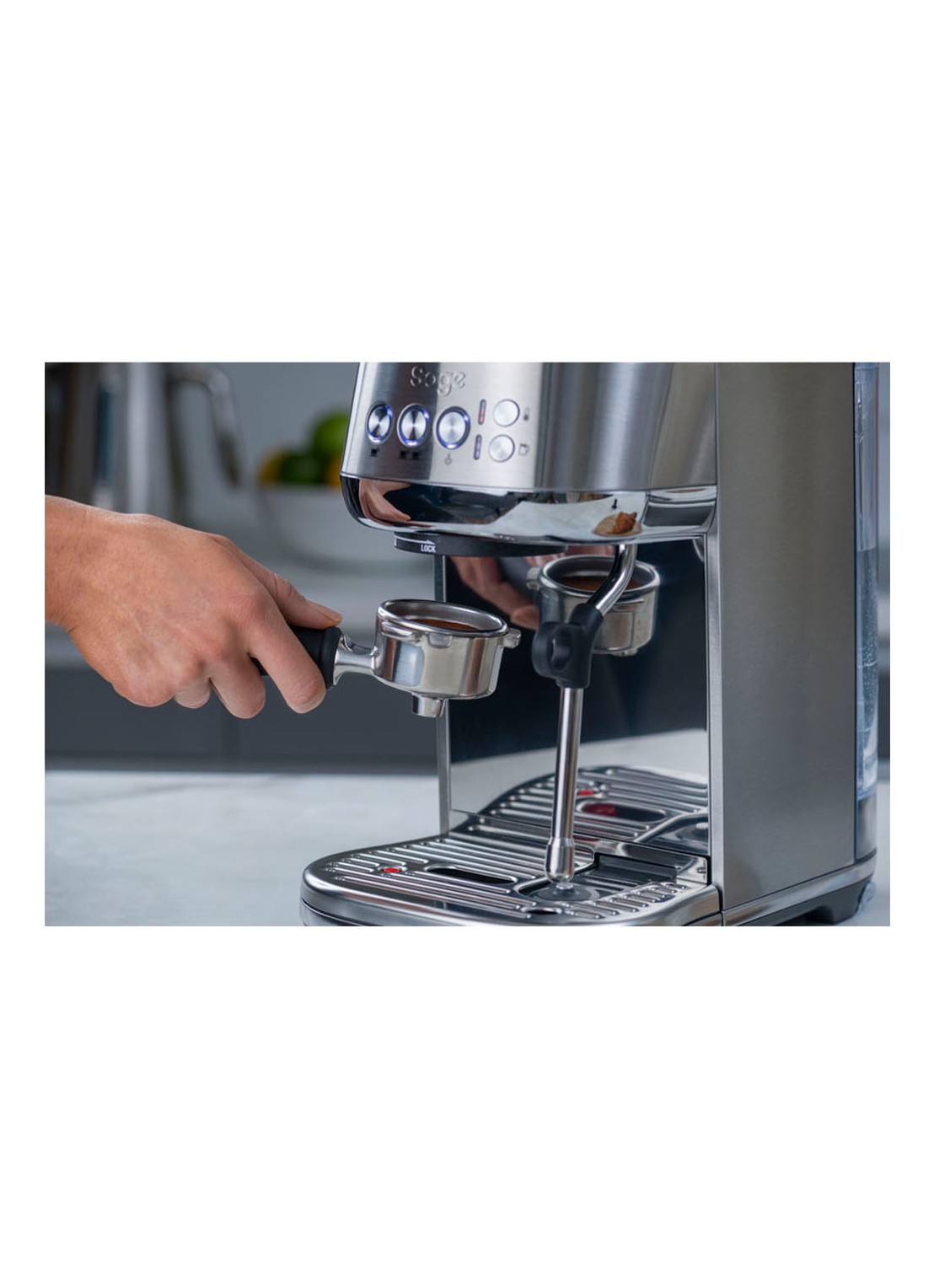 Sage The Bambino Plus espressomachine SES500BSS4 - detail 5 roestvrijstaal