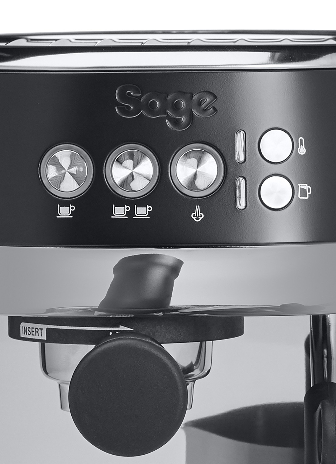 Sage The Bambino Plus espressomachine SES500BTR4 - detail 3 zwart
