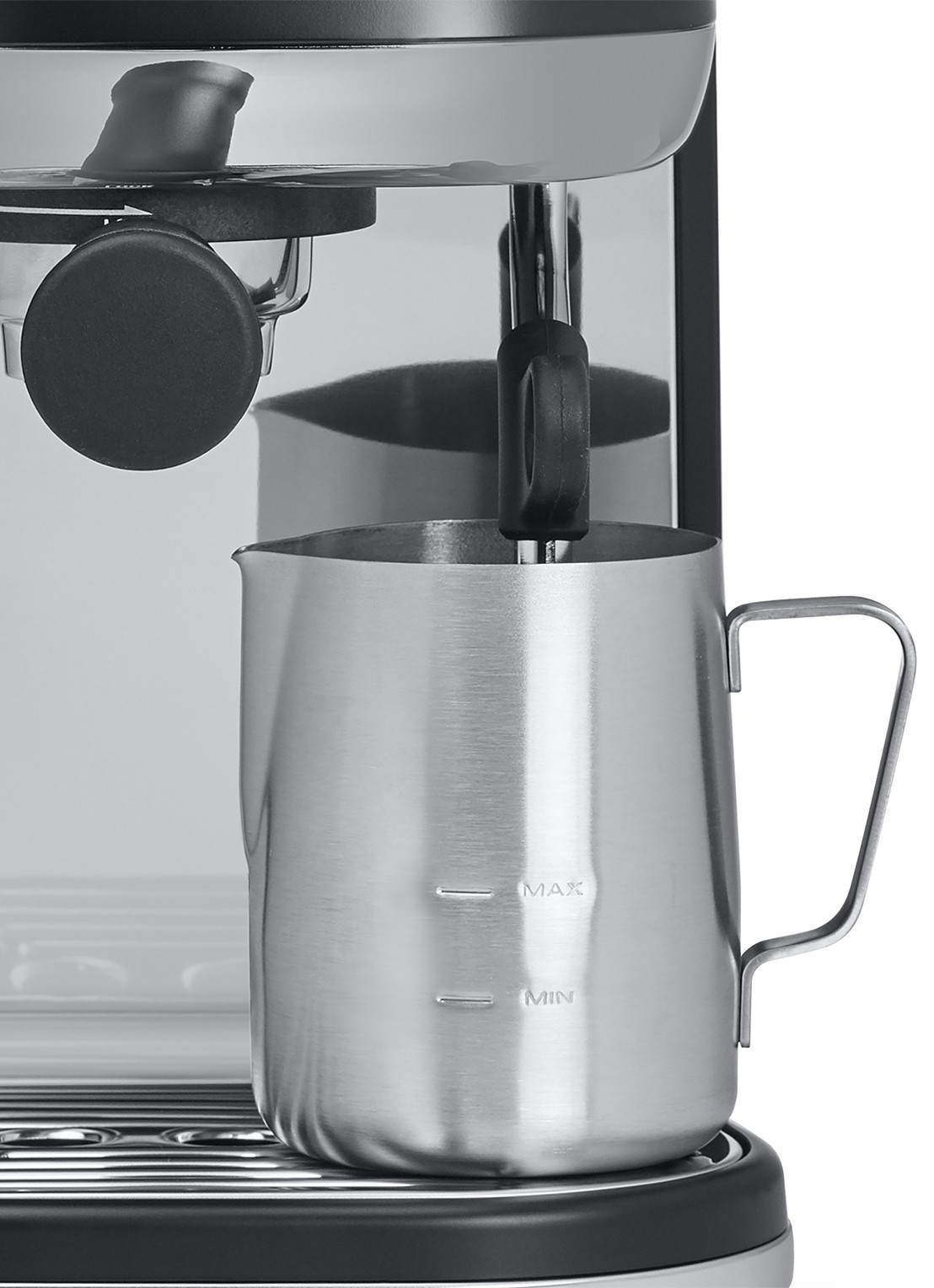 Sage The Bambino Plus espressomachine SES500BTR4 - detail 4 zwart