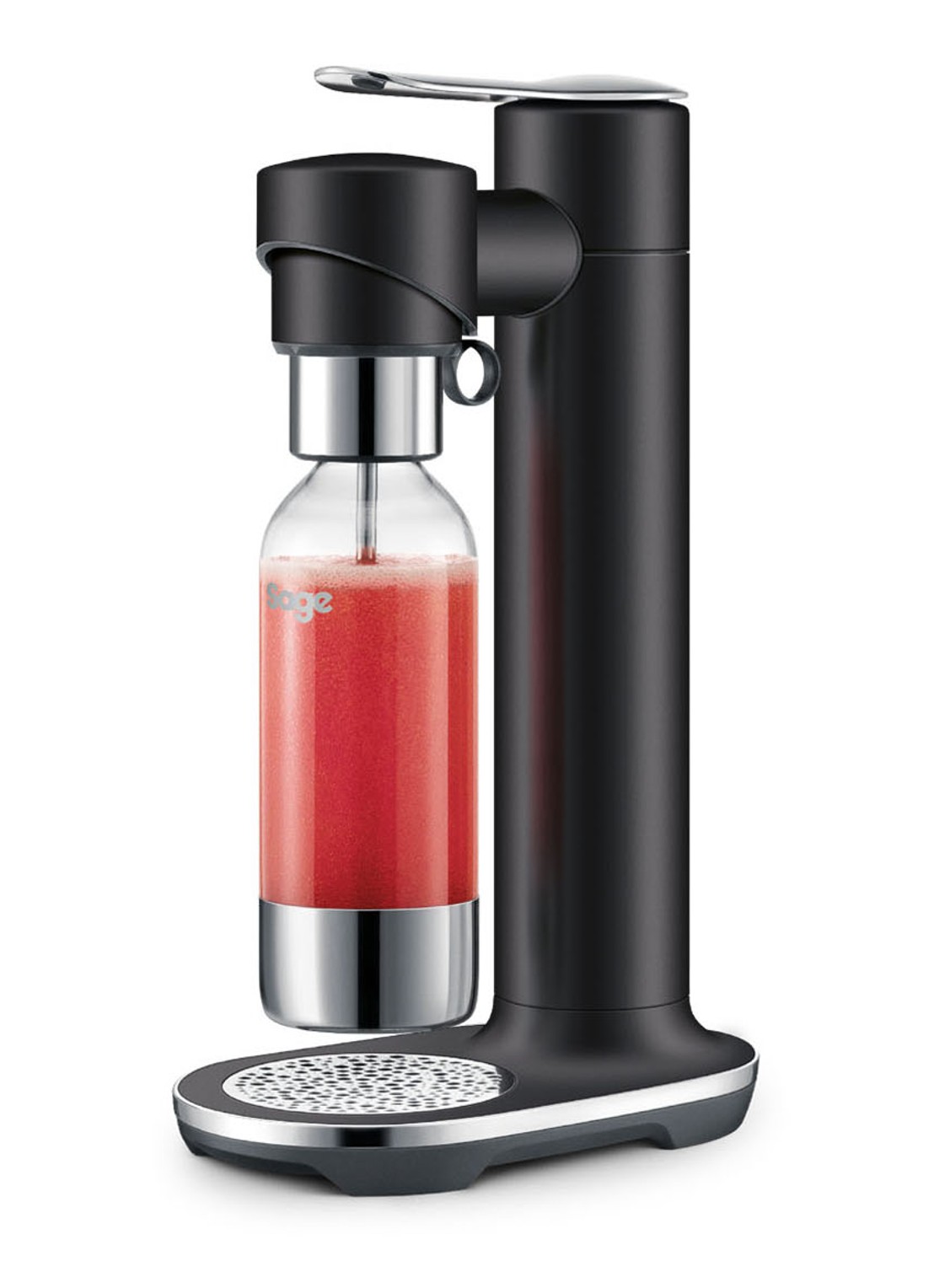 Sage The InFizz Fushion bruiswatertoestel - voorkant zwart