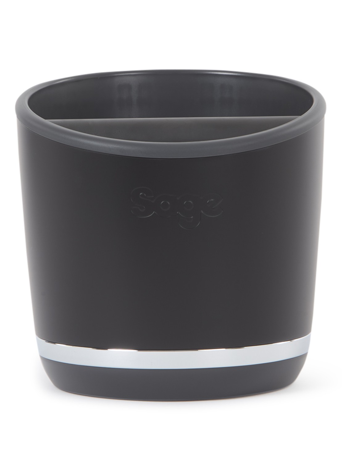 Sage The knock Box 20 koffie uitklopbak 16,5 cm - voorkant zwart