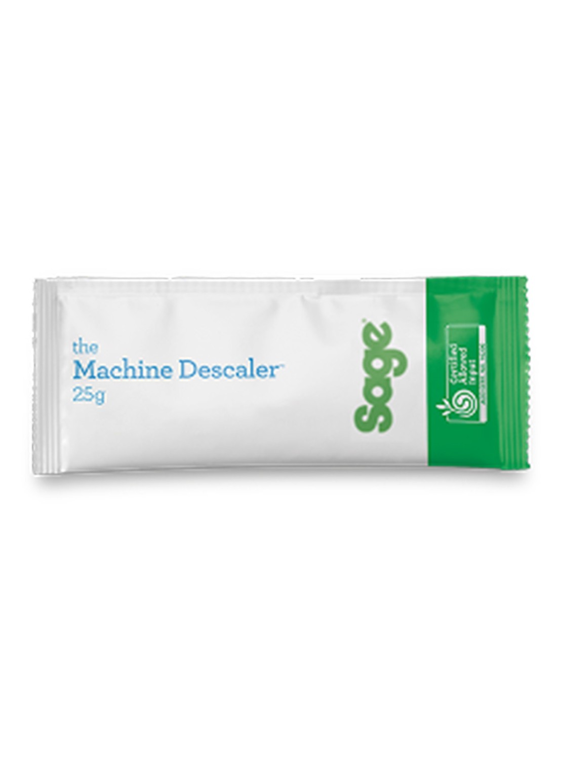 Sage The Machine Descaler ontkalker 25 gram set van 6 - voorkant wit