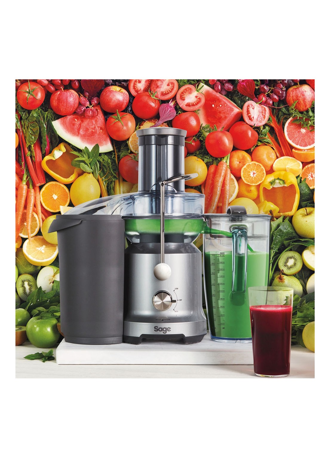 Sage The Nutri Juicer Cold sapcentrifuge SJE430SIL2CEU1 - detail 4 zilver