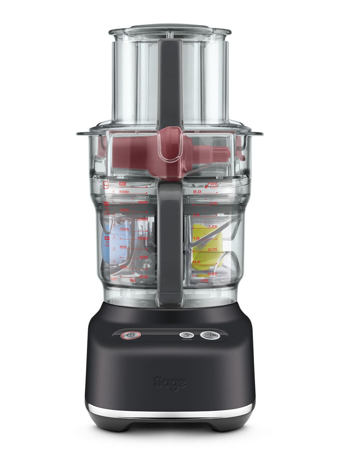 Sage The Paradice 9 foodprocessor 2,3 liter - voorkant zwart