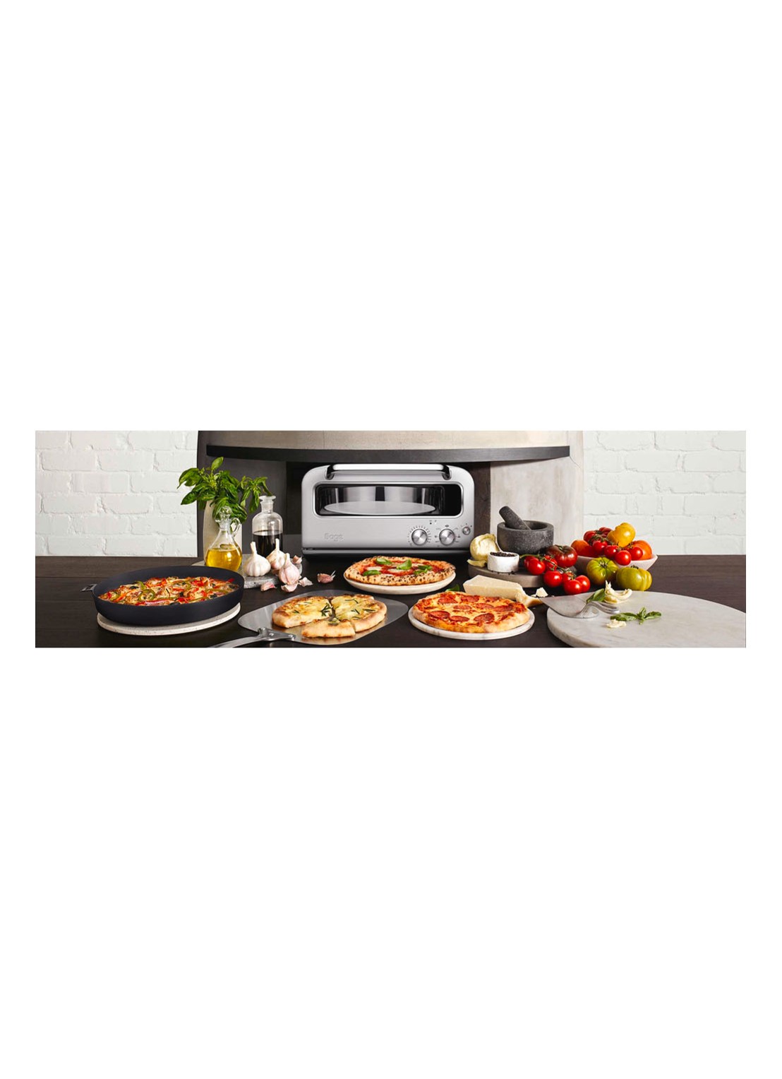 Sage The Smart Pizzaiolo oven SPZ820 - detail 3 zilver
