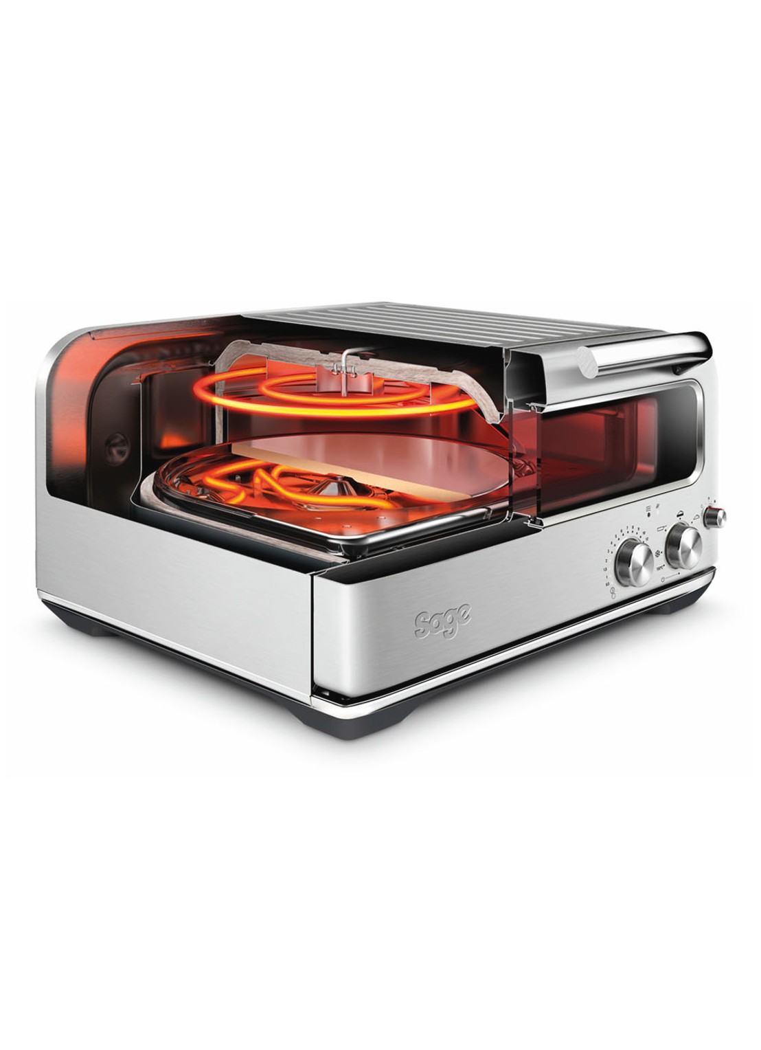 Sage The Smart Pizzaiolo oven SPZ820 - detail 4 zilver