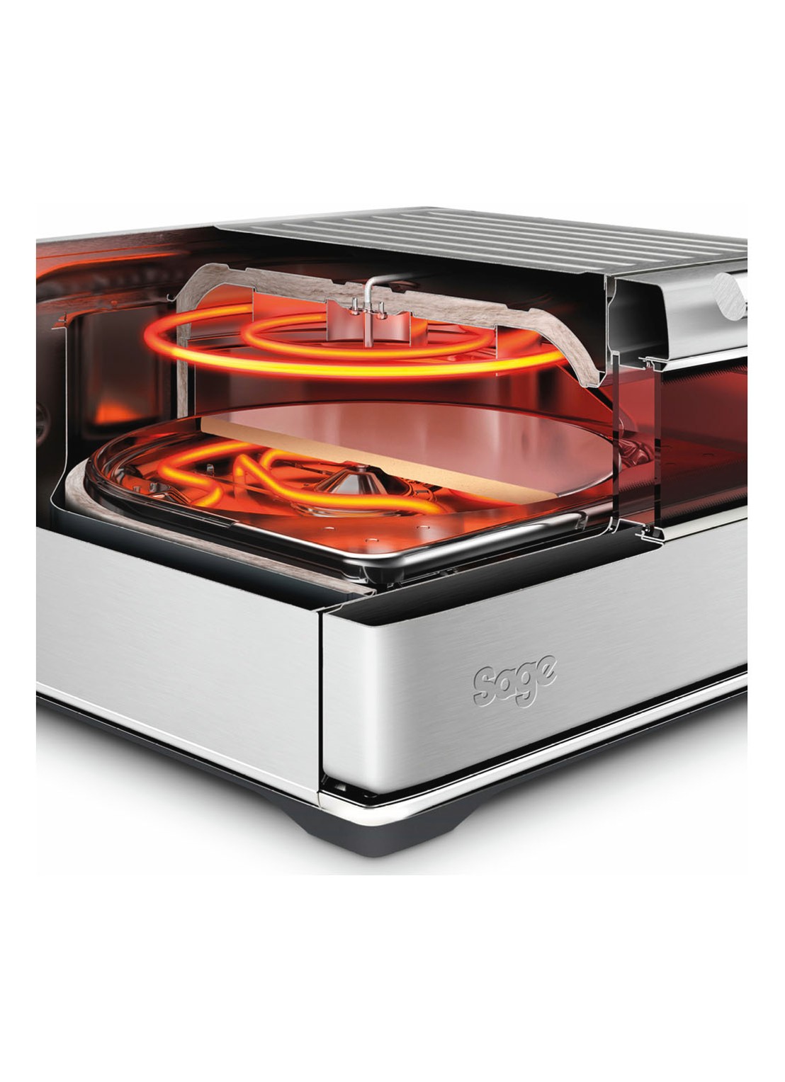 Sage The Smart Pizzaiolo oven SPZ820 - detail 5 zilver
