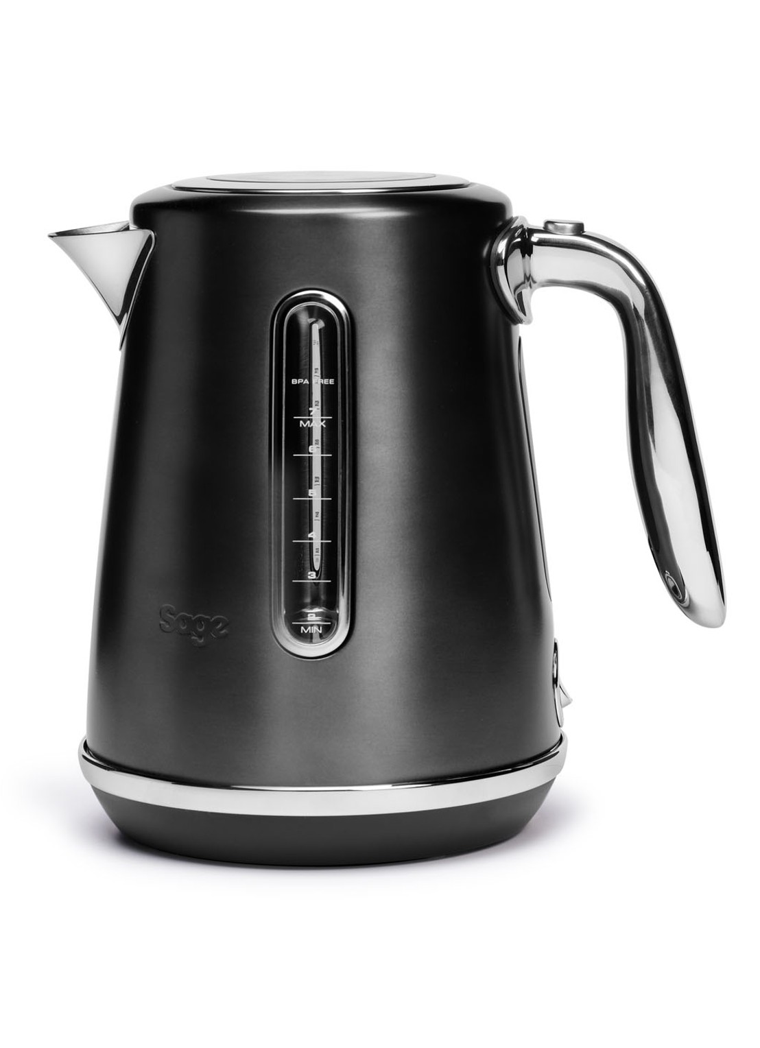 Sage The Soft Top Luxe waterkoker 1,7 liter SKE735BST4EEU1 - voorkant 3 zwart