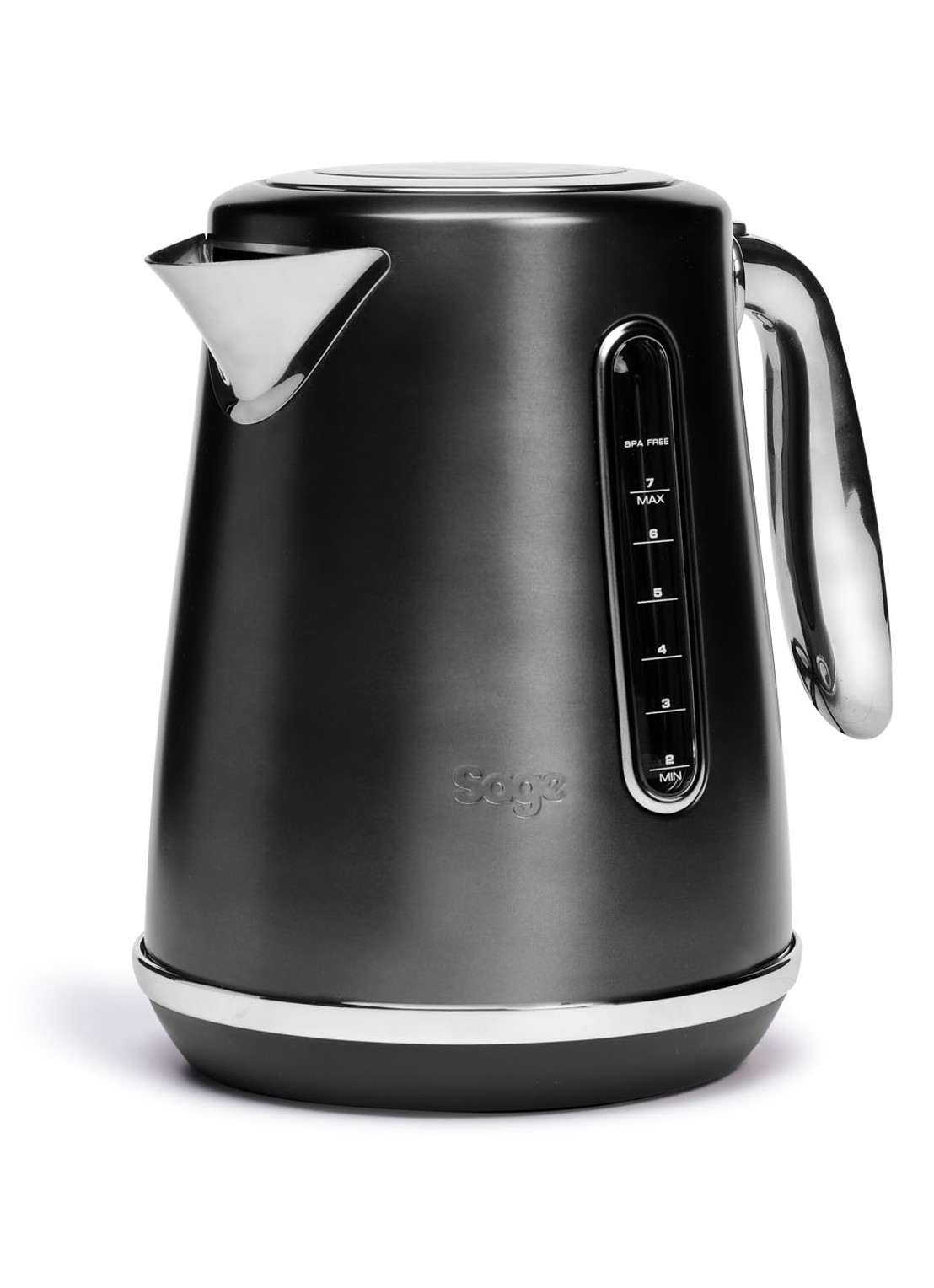Sage The Soft Top Luxe waterkoker 1,7 liter SKE735BST4EEU1 - voorkant 4 zwart