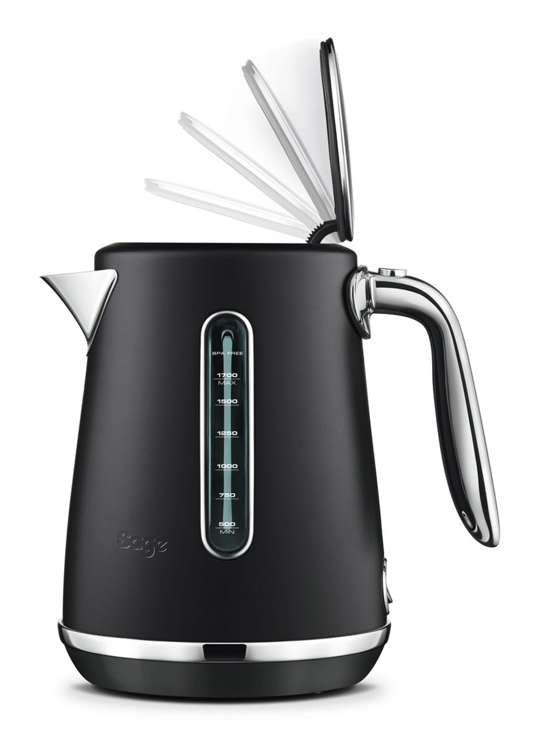 Sage The Soft Top Luxe waterkoker 1,7 liter SKE735BTR  - detail 5 zwart