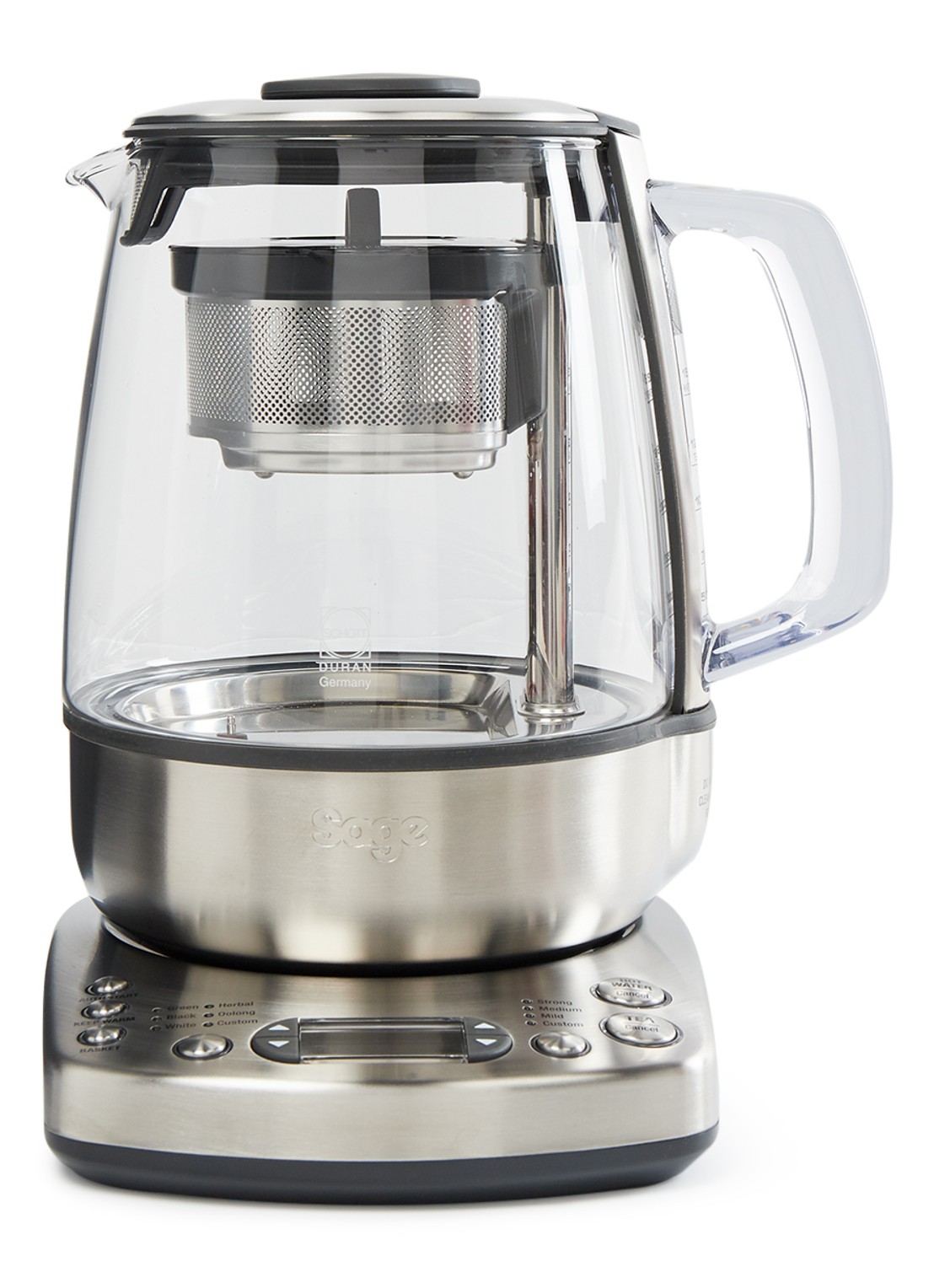 Sage the Tea Maker theekoker BTM800UK - voorkant 2 zilver