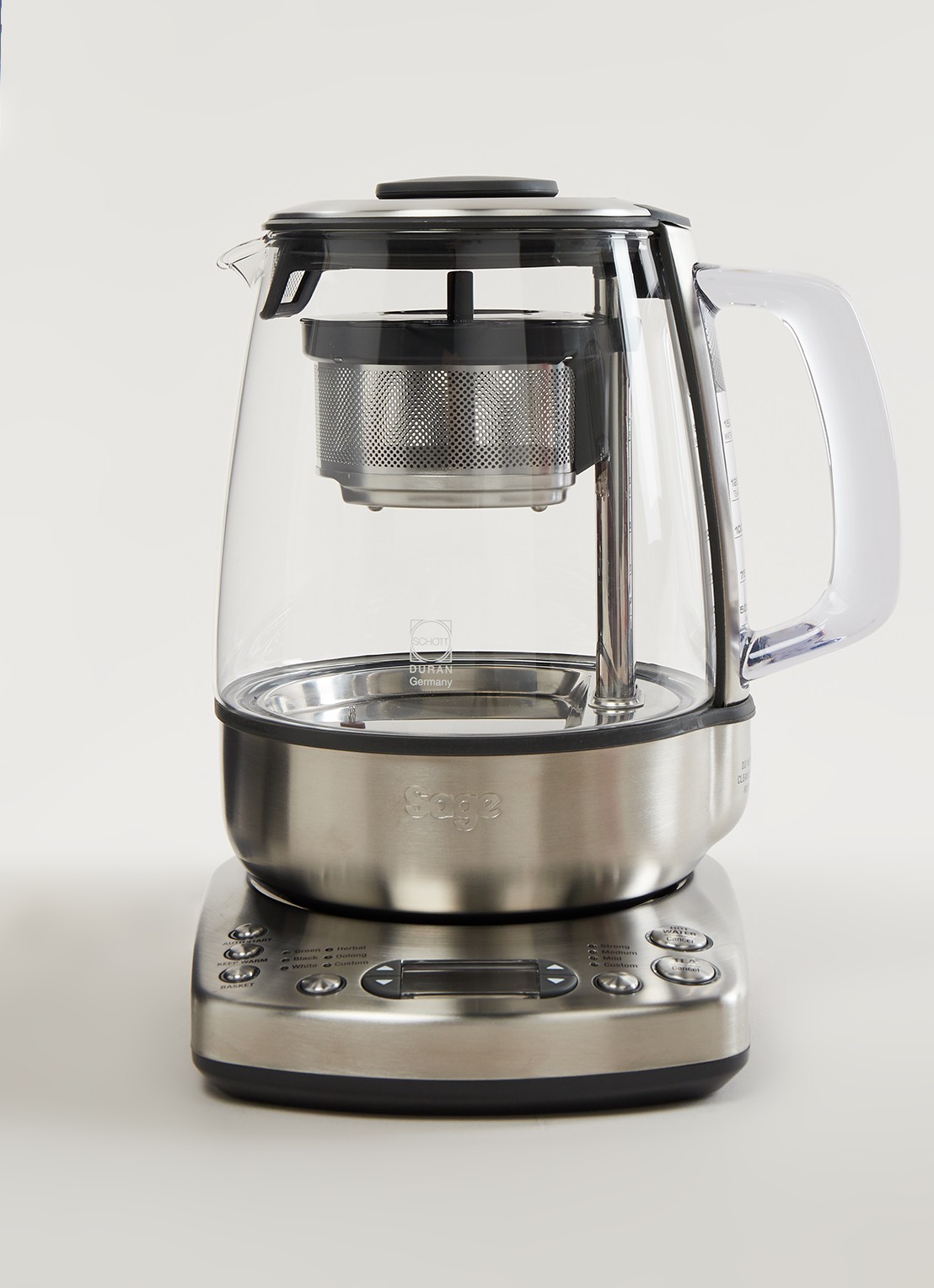 Sage the Tea Maker theekoker BTM800UK - voorkant 3 zilver