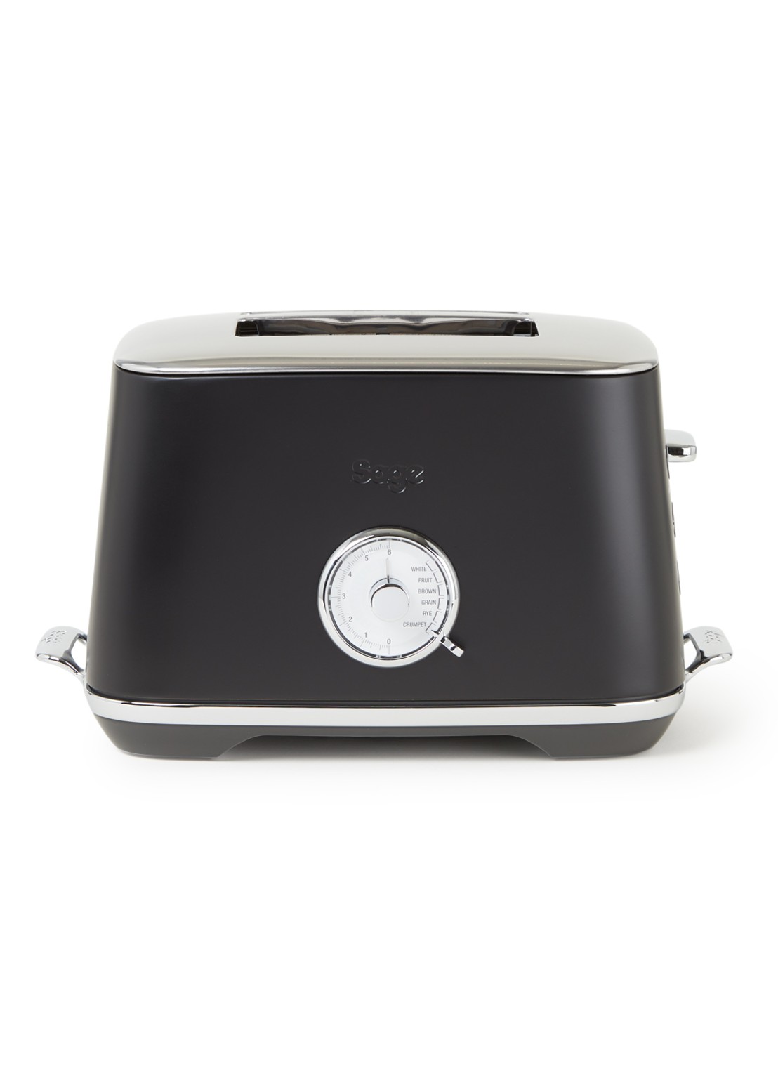 Sage Toast Select Luxe broodrooster STA735BTR 2-slots - voorkant 2 zwart