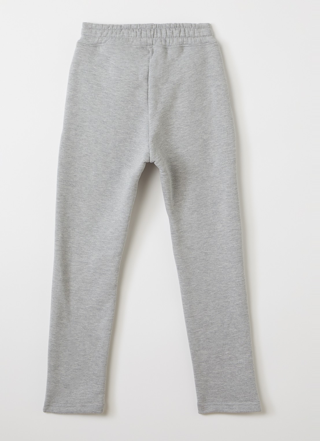 Saint Blanc Full Service straight fit joggingbroek met logoborduring - voorkant 3 grijsmele