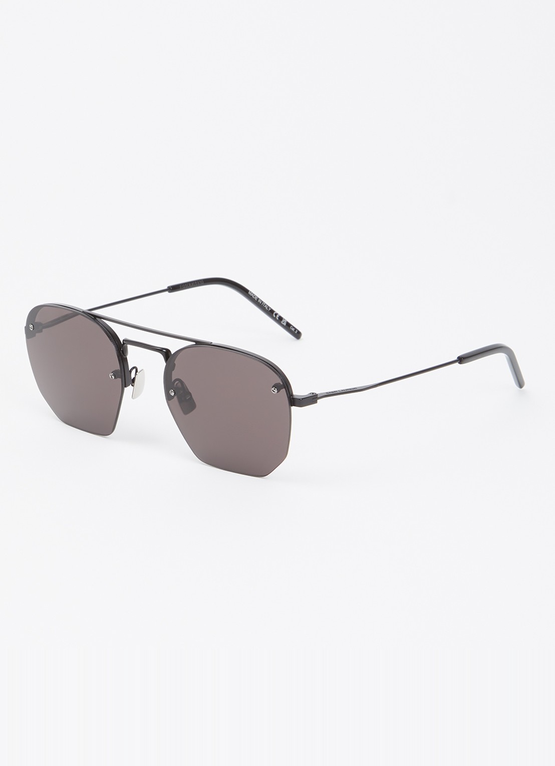 Saint Laurent Aviator zonnebril SL422 - voorkant 4 zwart