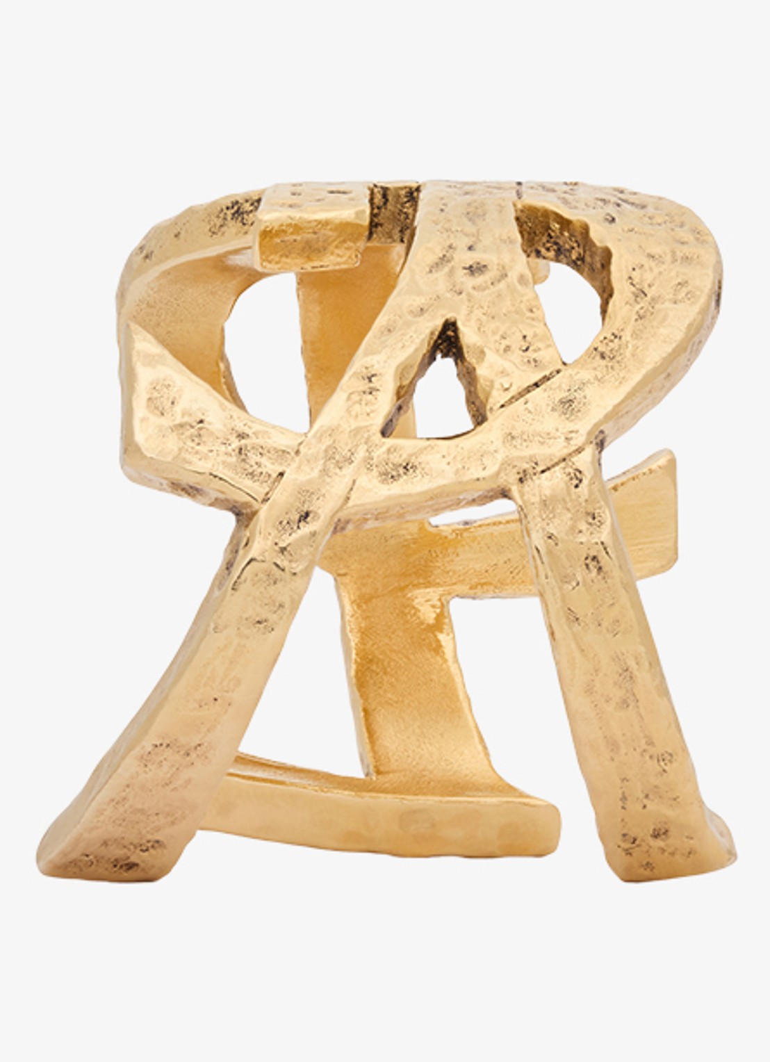 Saint Laurent Cassandre bangle met logo - detail 3 goud