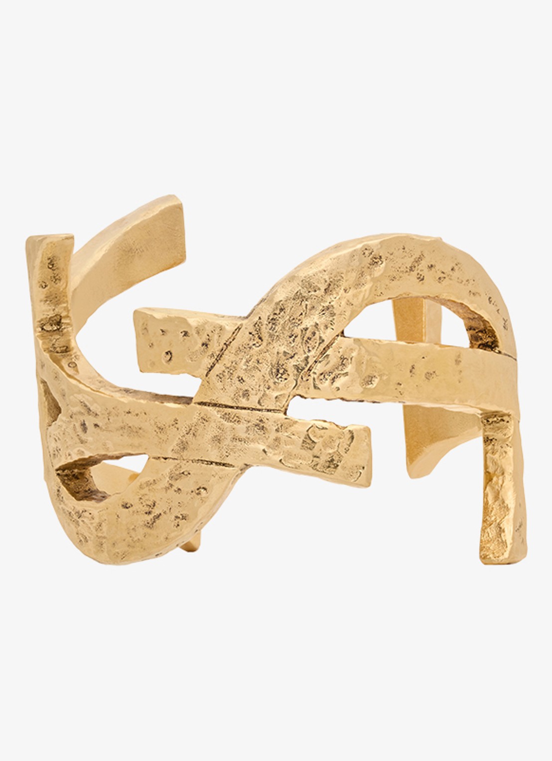 Saint Laurent Cassandre bangle met logo - detail 4 goud