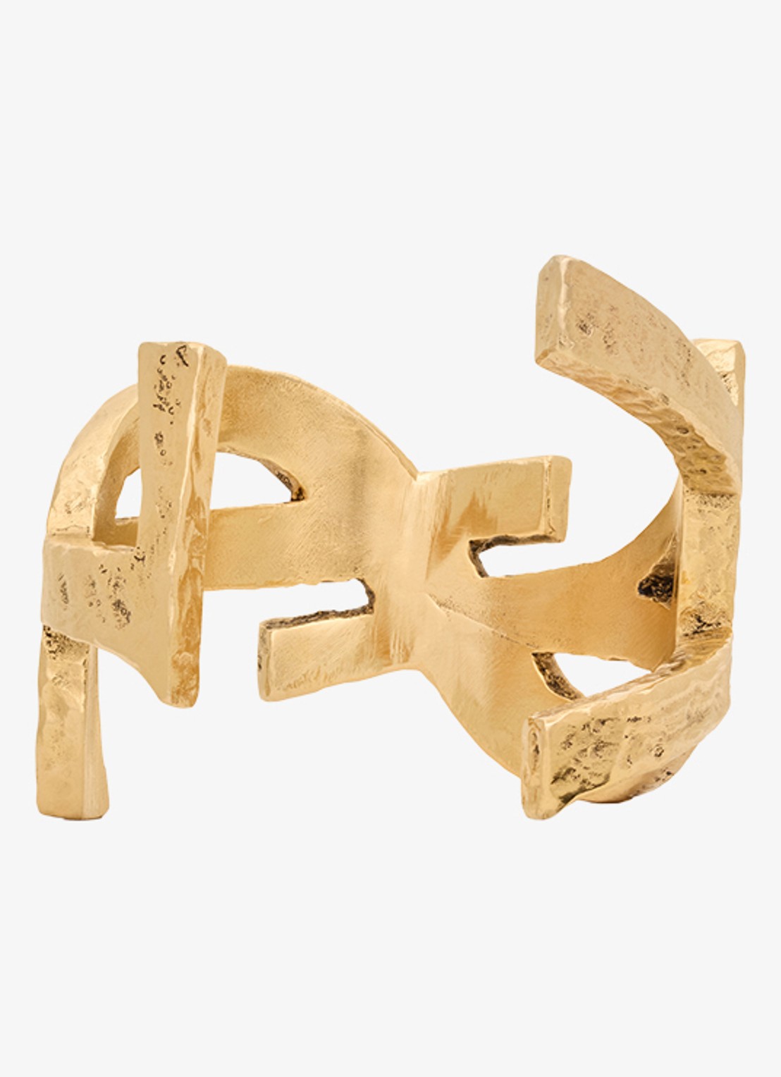 Saint Laurent Cassandre bangle met logo - detail 5 goud