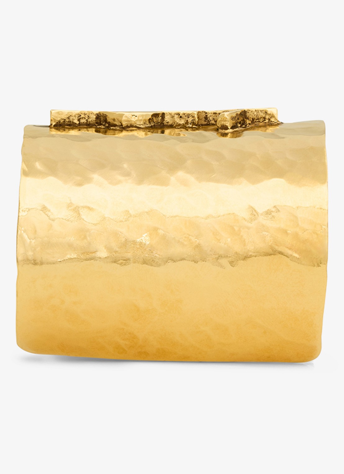 Saint Laurent Cassandre bangle met logo - detail goud