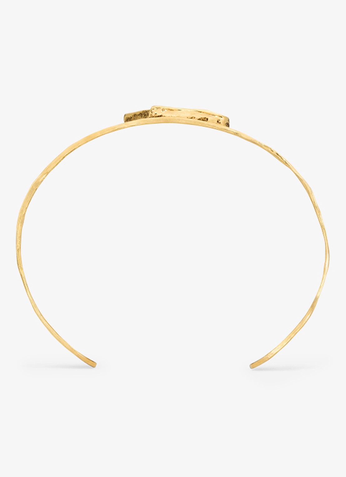 Saint Laurent Cassandre bangle met logo - voorkant 5 goud