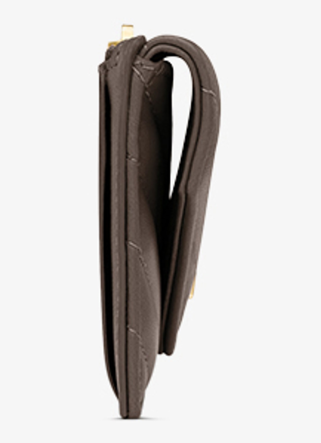 Saint Laurent Cassandre Fragments portemonnee van lamsleer - detail 3 taupe
