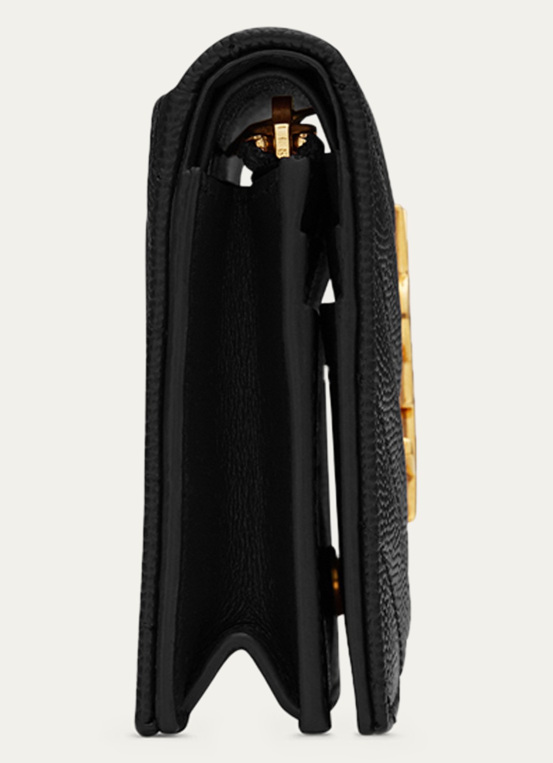 Saint Laurent Cassandre portemonnee van quilted kalfsleer - detail 3 zwart