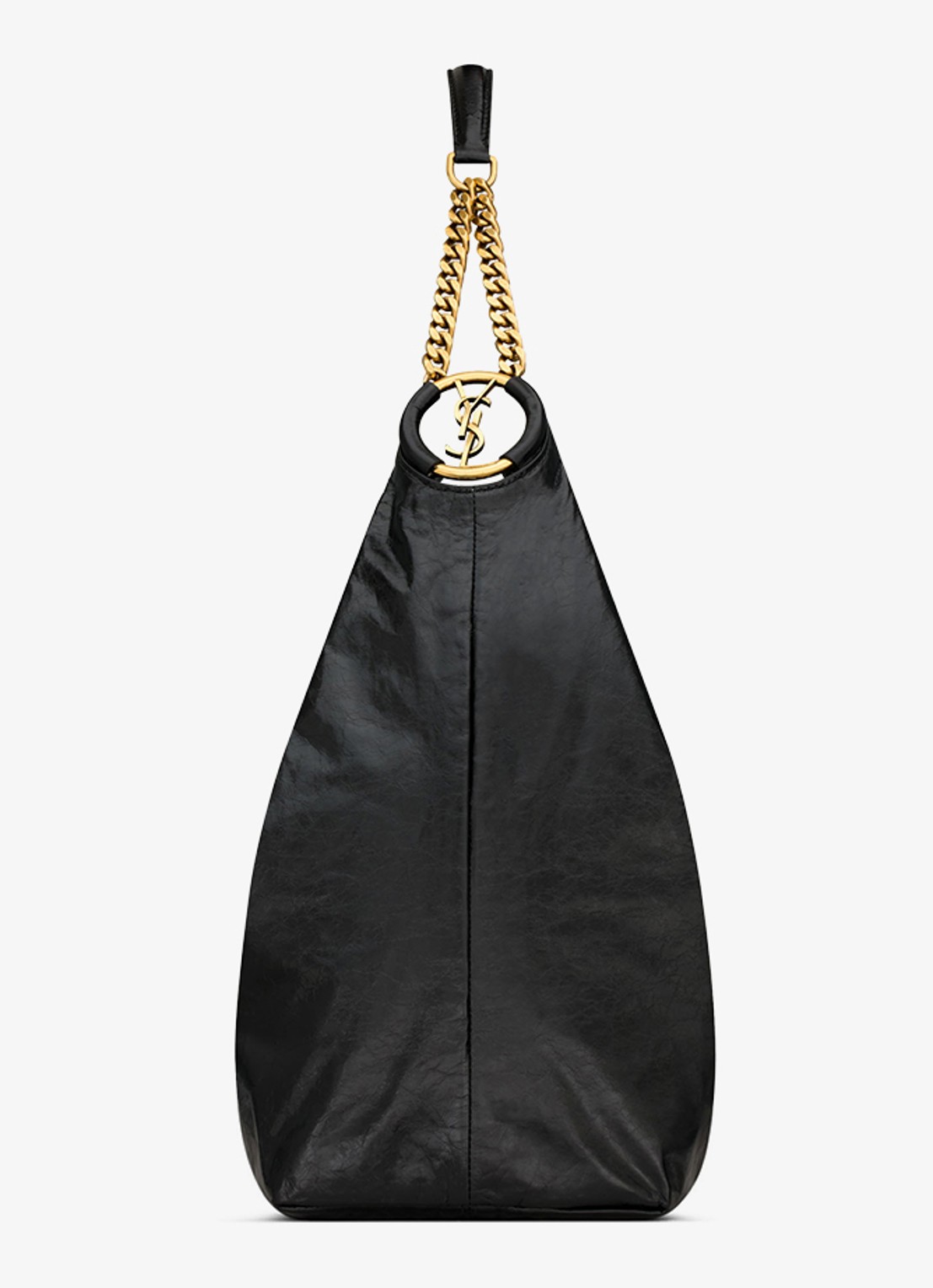 Saint Laurent Cassandre schoudertas van kalfsleer - detail 3 zwart