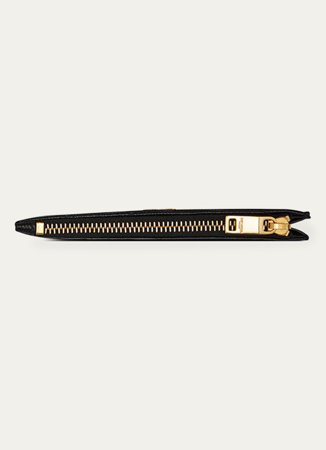 Saint Laurent Cassandre Zip Fragments pasjeshouder van kalfsleer - detail 3 zwart