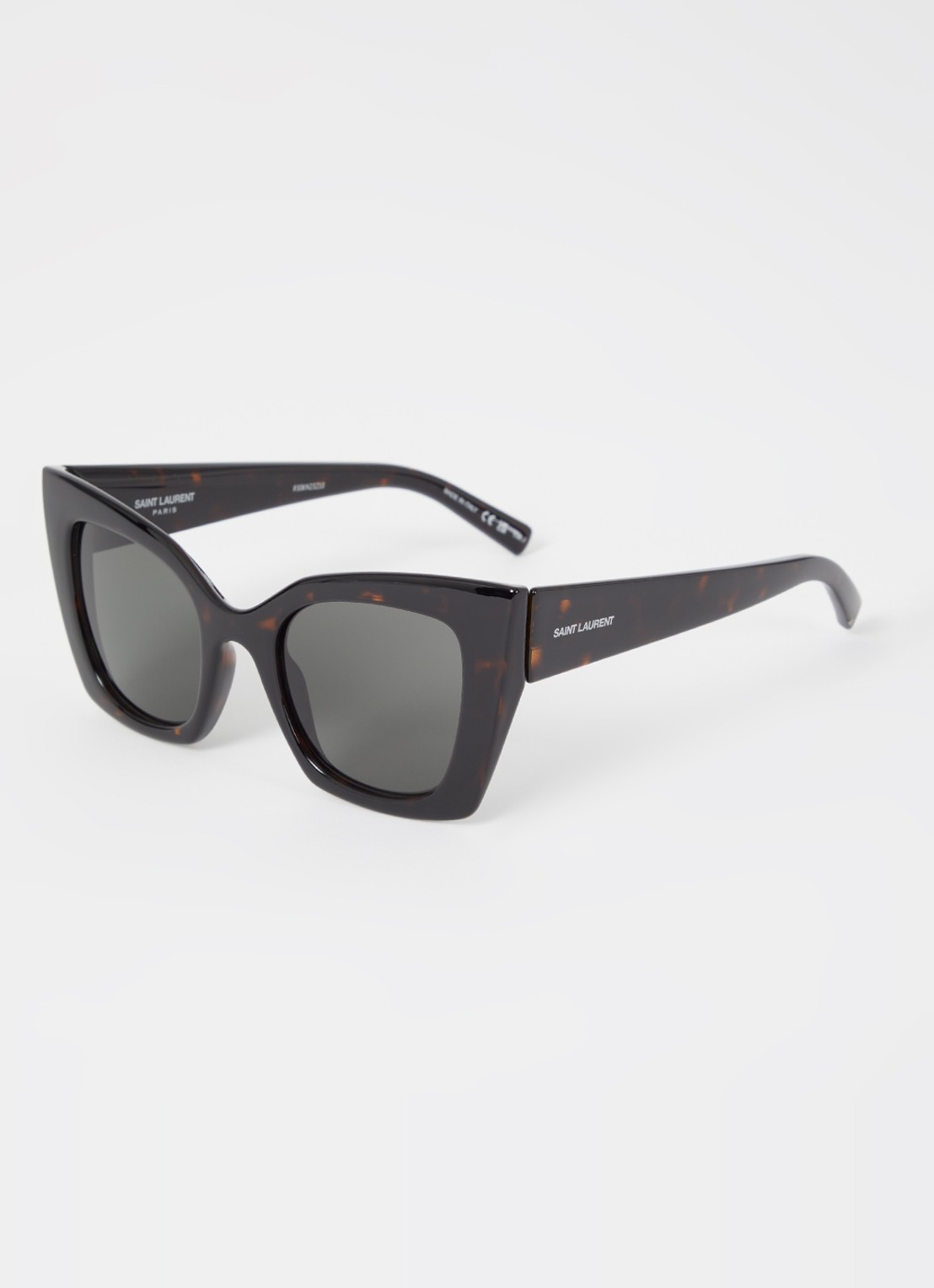 Saint Laurent Cat Eye zonnebril SL 552 - voorkant donkerbruin