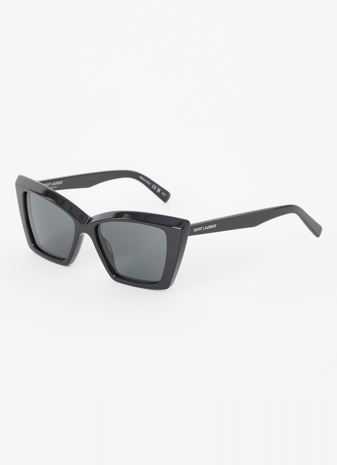 Saint Laurent Cat Eye zonnebril SL 657 - voorkant zwart
