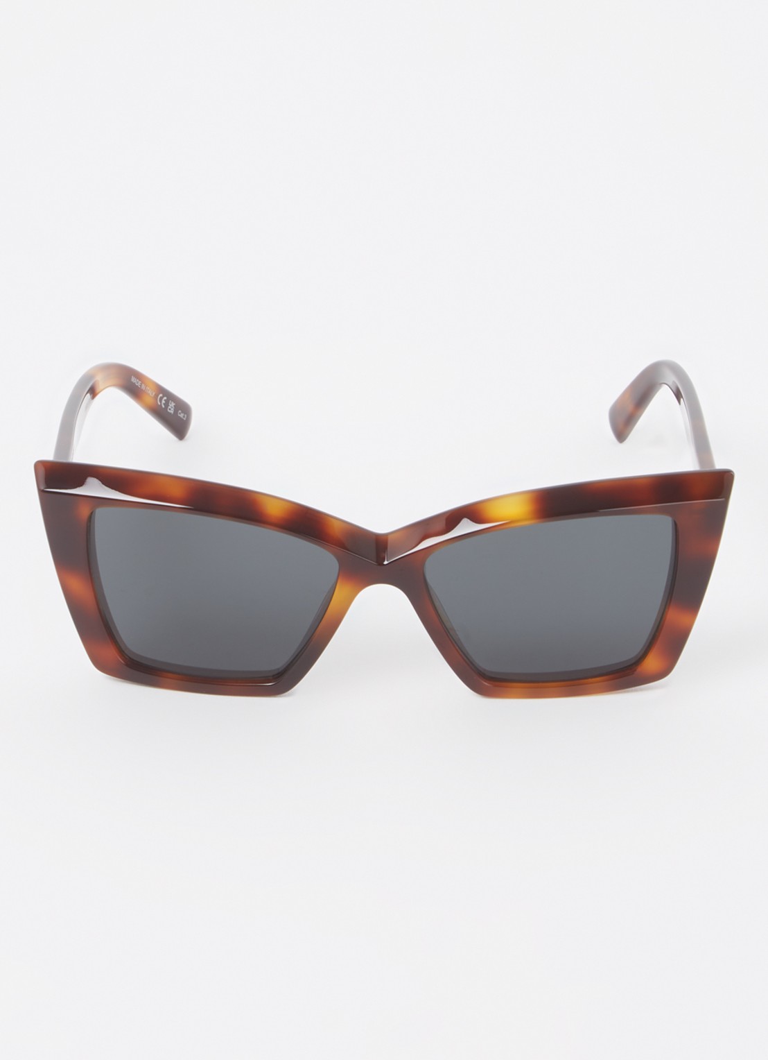 Saint Laurent Cat Eye zonnebril SL 657 - detail 3 kastanjebruin