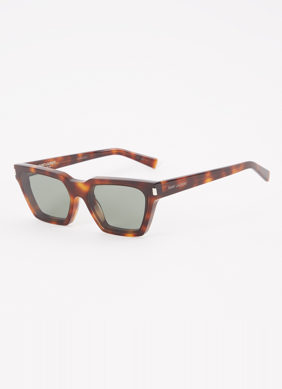 Saint Laurent Cat Eye zonnebril SL633 - voorkant donkerbruin