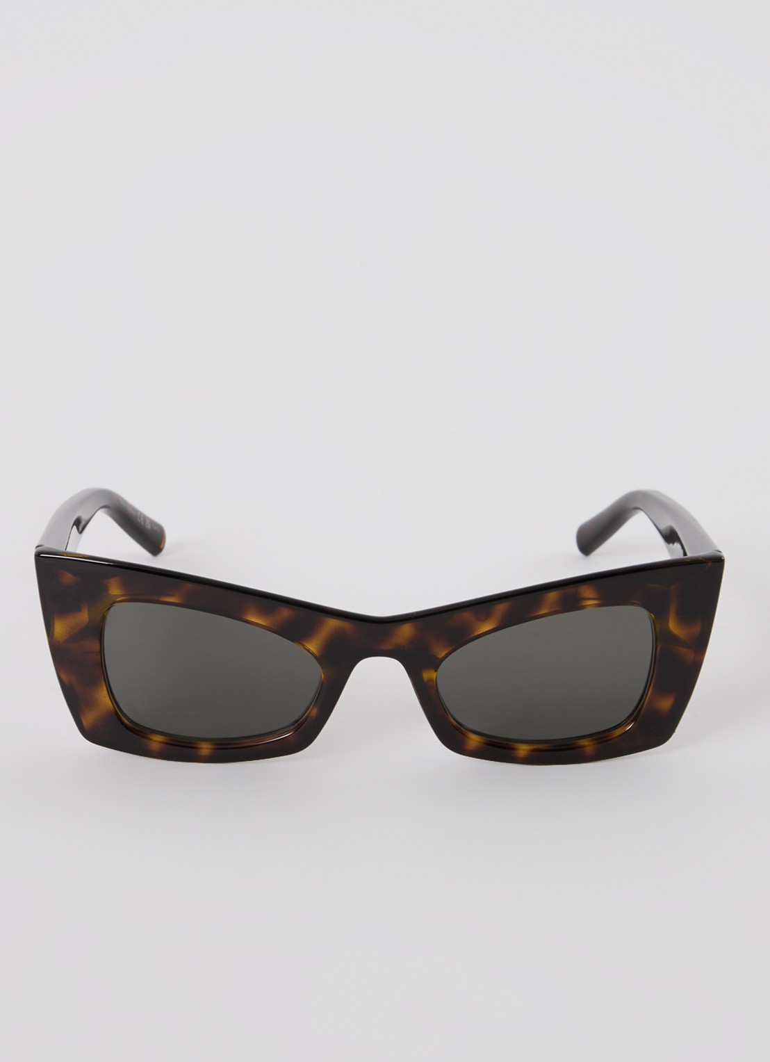 Saint Laurent Cat Eye zonnebril SL702 - detail donkerbruin