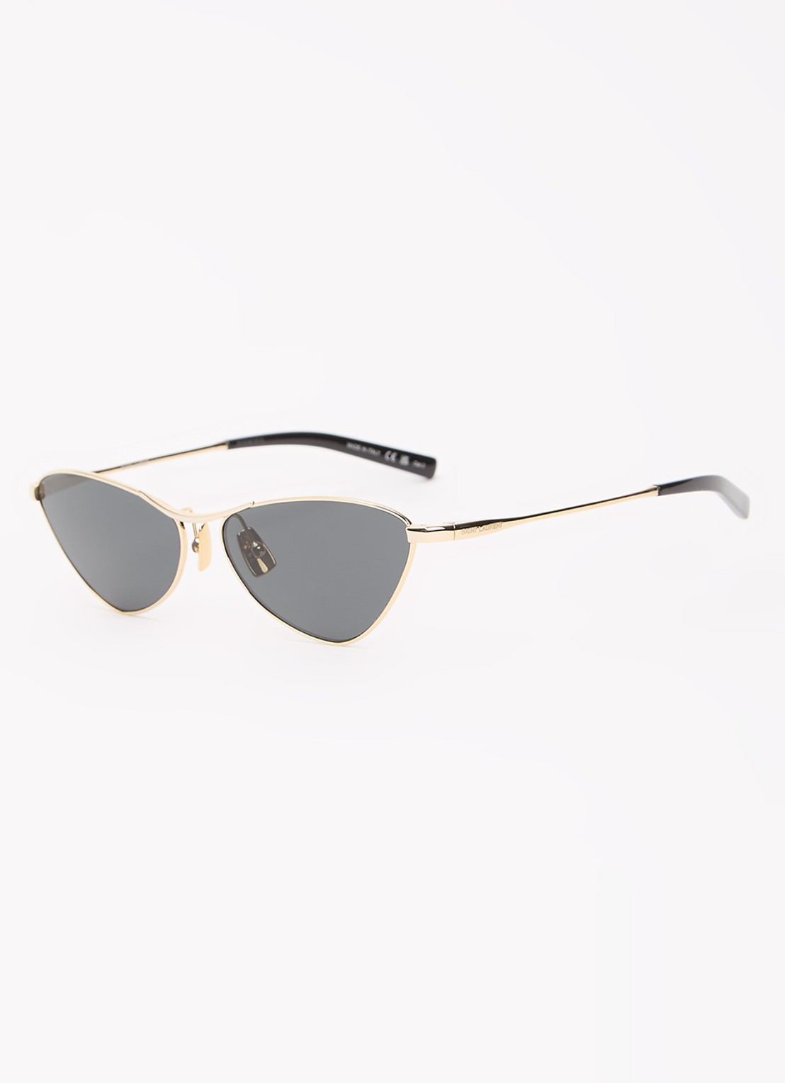Saint Laurent Cat eye zonnebril SL830 - voorkant goud