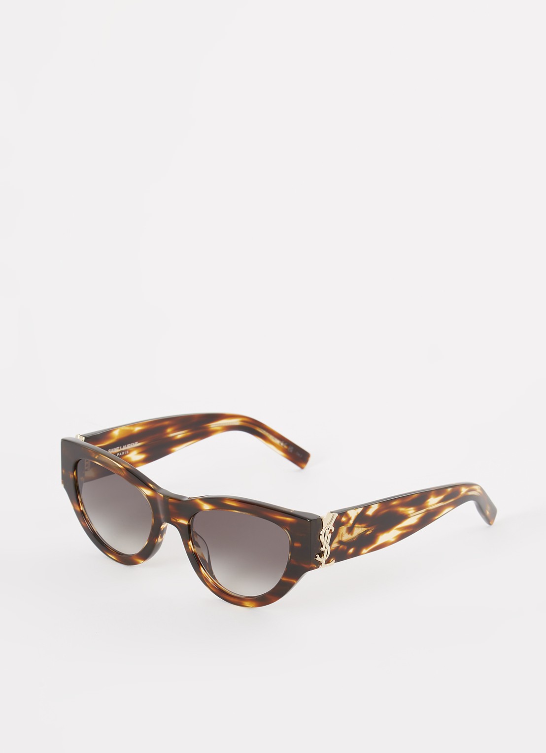 Saint Laurent Cat Eye zonnebril SLM94 - voorkant 4 donkerbruin