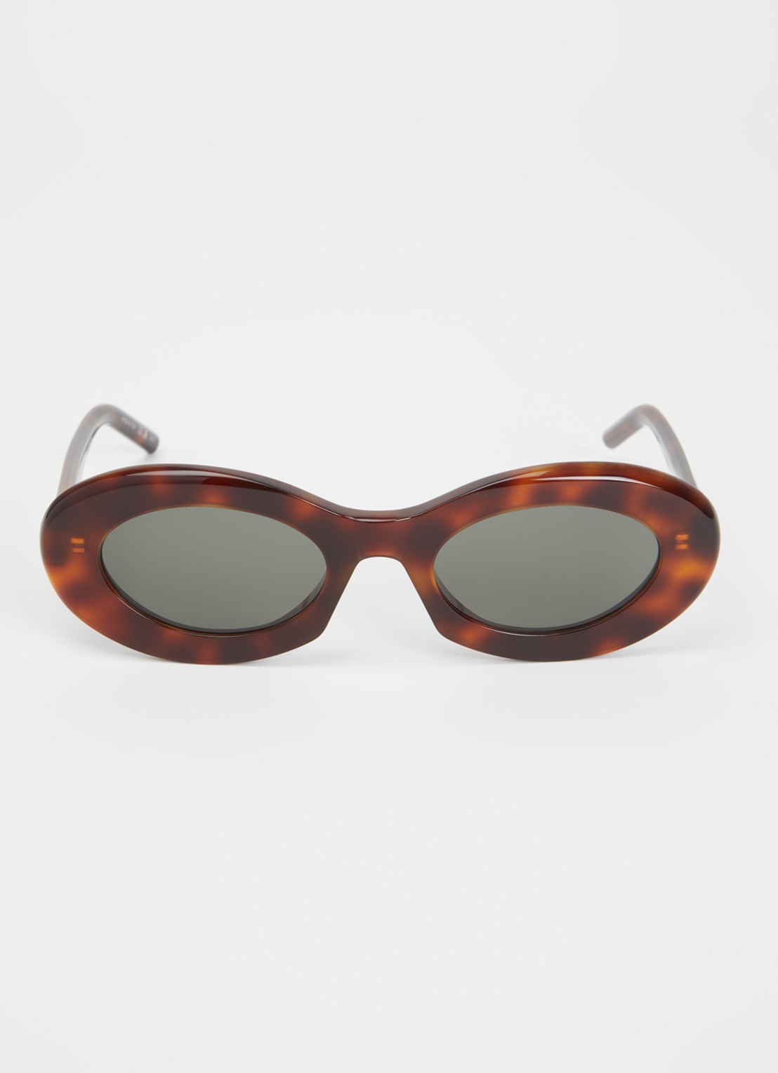 Saint Laurent Cat eye zonnebril YS000863 - detail roodbruin