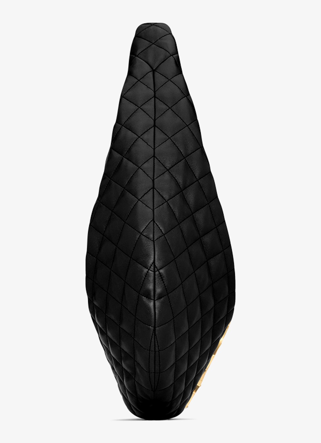 Saint Laurent Icare Hobo schoudertas van lamsleer - detail 3 zwart
