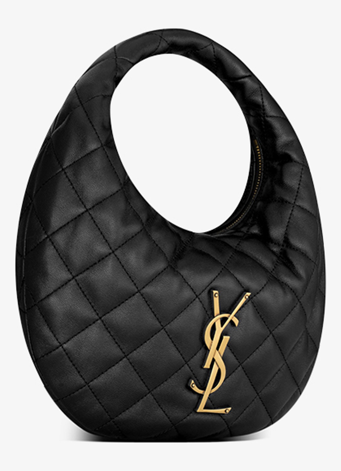 Saint Laurent Icarino handtas van lamsleer - detail 4 zwart