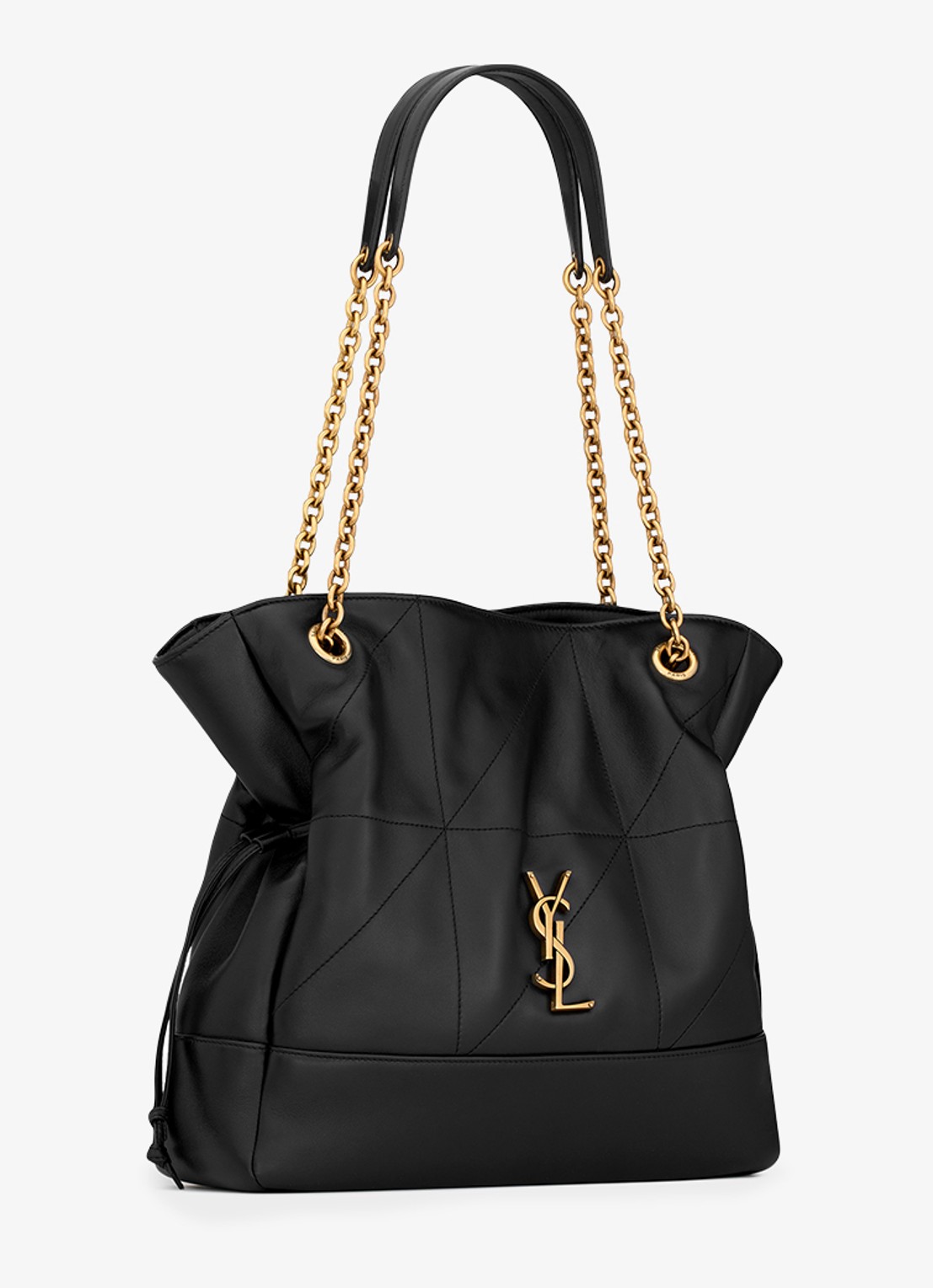 Saint Laurent Jamie Small schoudertas van lamsleer - detail 4 zwart