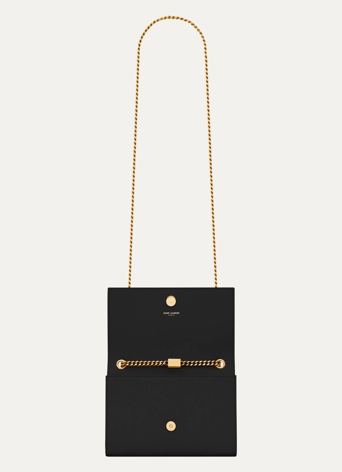 Saint Laurent Kate Small schoudertas van kalfsleer - detail 4 zwart