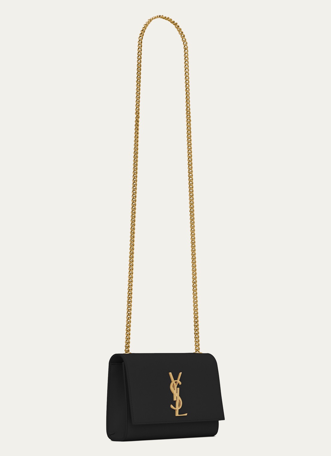 Saint Laurent Kate Small schoudertas van kalfsleer - detail 5 zwart