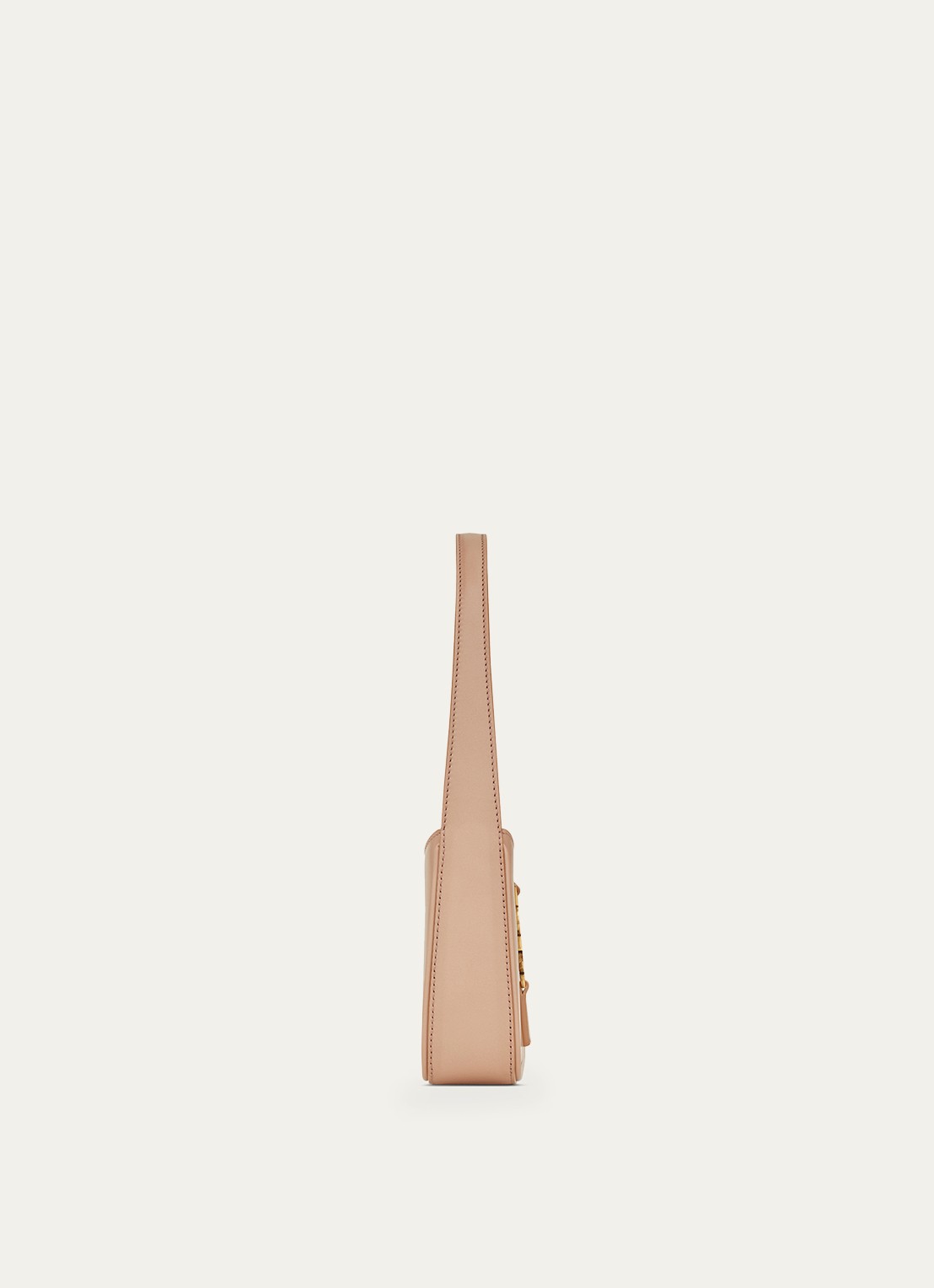 Saint Laurent LE 5 A 7 MINI HOBO IN SMOOTH L - detail 2 donkerbeige