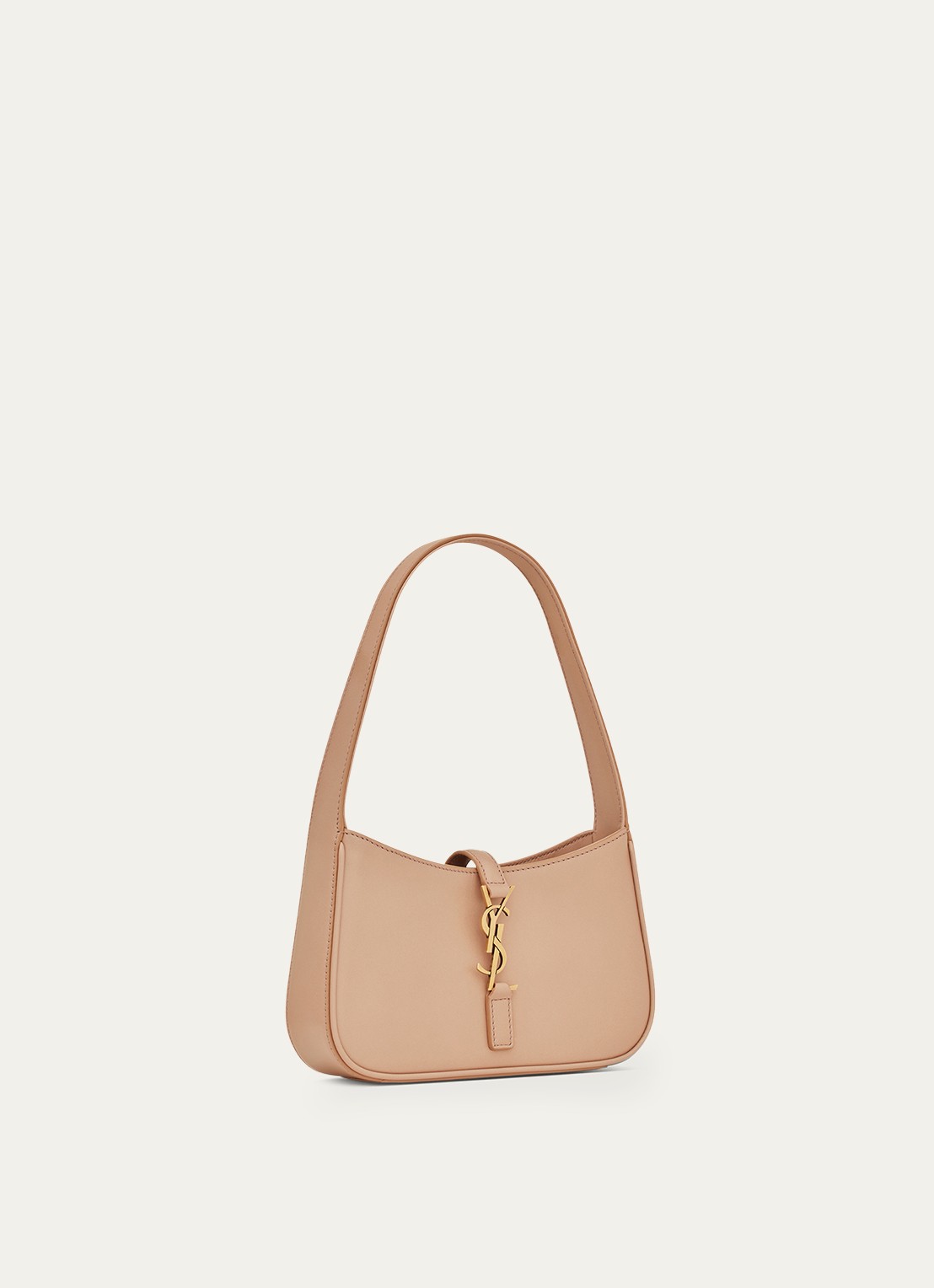 Saint Laurent LE 5 A 7 MINI HOBO IN SMOOTH L - detail 3 donkerbeige