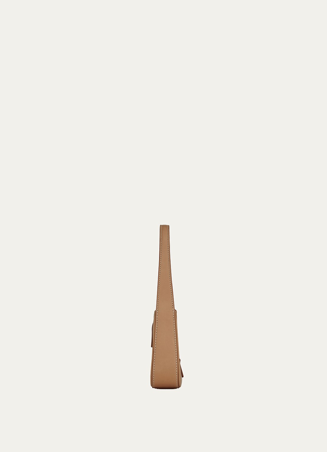 Saint Laurent Le 5 á 7 Mini Hobo schoudertas van kalfsleer - detail 2 camel